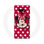 &Uuml;mbris Samsung Galaxy Note 9 Minnie Mouse Cartoon Red jaoks