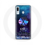 Coque pour Samsung Galaxy A20e Exo Groupe K-pop Logo we are one