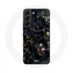 &Uuml;mbris Samsung Galaxy S22 Vikings Teaser 6. hooaja plakati tegelased Art