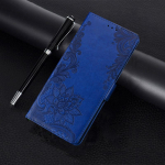 Reljeefne pitslillega nahast klapp&uuml;mbris Samsung Galaxy A05 A05S A04S A04E A14 A24 A34 A54 A23 A33 A53 S20 S21 S22 S23 Ultra Plus rahakoti raamatukaanele For Samsung S23 Ultra punane