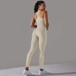 Nessaj &Otilde;mblusteta j&otilde;usaali&uuml;likonnad Naiste joogakomplekt K&otilde;rge v&ouml;&ouml;kohaga p&uuml;ksid Push Up Fitness rinnahoidja 2 t&uuml;kki Spordir&otilde;ivad S