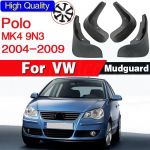 for VW Volkswagen Polo MK4 9N3 2004 2005 2006 2007 2008 2009 Mudguards Mudflap Fender Mud Flaps Baffle Muddy Splash Accessories