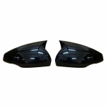 Tahavaatepeegli kate Volkswagenile VW Polo Mk6 AW GTI 2018- Oksarve Autokatted Kest Viimistlus S&uuml;sinikkiust v&auml;limus V&auml;lisosa Glossy Black black
