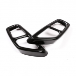 Auto tagumise kahe v&auml;ljalaske summuti toru katte trimmid roostevabast terasest v&auml;lisosad BMW 5 seeria G30 G31 2017 jaoks must