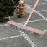 Deck Scrub Brush Head Wire without Handle Heavy Duty Push Broom Scrubber for Cleaning