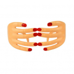 Naljakad s&otilde;rmekujulised prillid silmamask Halloweeni maskeering, Cosplay Party Prop