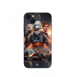 Coque maniacase pour Iphone 13 Max Verstappen F1 art wallpaper