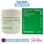 [INNISFREE] Green Tea Seed Hyaluronic Cream 50ml 1pc + Sample Gifts