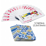 Pipar M&auml;ngukaardid Lauam&auml;ngud Laps Lapsed M&auml;nguasjad Pokker Sinine Punane Pojengi Lill Laste M&auml;nguasi Kaardipakk Kaardim&auml;ngu Komplekt Kest N&ouml;&ouml;p