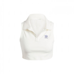 Adidas Originals L&uuml;hike Logoga Kitsas Varrukateta Vest Naiste Top Valge IT9858 L