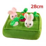 2 suurust Creative Harvest Porgandid Nukud Simuleeritud roheline muru Palus m&auml;nguasjad Kawaii porgandij&auml;nesep&otilde;llu harivad m&auml;nguasjad lastele