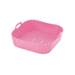 Silikoonist &otilde;hufritid Ahju k&uuml;psetusplaat Korduvkasutatav Airfryer pitsapanni tarvikud Airfryer Mittenakkuva silikoonvooder K&ouml;&ouml;gi vidinad roosa