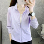 M&uuml;ts v&auml;hem &otilde;huke jope naiste seisev krae suvine p&auml;ikesekaitse riided spordialad kiiresti kuivav ja hingav tuulejope XS