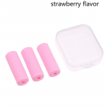 3 tk hammaste n&auml;rimisjoondajad Hambaravi Ortodontiline N&auml;htamatu Retainer Seade Hammaste Joondaja N&auml;tsikud Silikoonpulk Perfect Smile Fruit roosa