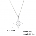 Skyrim Wicca n&otilde;ia s&otilde;lme kaelakee roostevabast terasest kaelakeed, vintage amulett, &uuml;leloomulikud ehted, kingitus naistele h&otilde;be