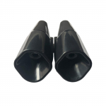 2 tk autohirvede viled v&auml;ldivad hirvede kokkup&otilde;rkeid Loomade t&otilde;rjuja Ultraheli vile Hoiata hirvede metsloomade hoiatusseadme veoauto must