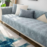 Palus diivanipadi paksendatud &uuml;hev&auml;rviline padi Lihtne kaasaegne talvine p&otilde;hjamaine libisemiskindel kristallist seemisnahast diivanikate k&auml;ter&auml;tikuivati 30*50 valge