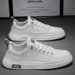 Meeste vabaajajalatsid Brand Luxury Flats Meeste kingad Disainer Kvaliteetsed nahast tossud V&auml;lisplatvormiga Meeste vabaajajalatsid 44