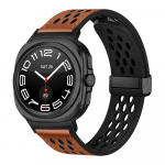 Nahast aas Samsung Galaxy Watch ultra rihmale 47mm correa tarvikud k&auml;ev&otilde;ru Samsung galaxy watch 7 ultra rihm 47 mm galaxy watch 7 ultra must