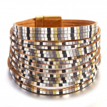 Mood Segav&auml;rvilised &Otilde;hukesed Nahast K&auml;ev&otilde;rud Naistele, Daamidele Mitmekihiline Lai M&auml;hitav K&auml;ev&otilde;ru Naiste Ehted Kingitus