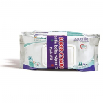 Himalaya &Otilde;rnad beebi salvr&auml;tikud (72 tk, 3 tk), Valge