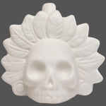 Asteekide surmavile pealuu karje Ocarina: Halloweeni &otilde;udusromaani k&auml;sit&ouml;&ouml;m&auml;nguasi feather valge