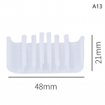 Reisimiseks &otilde;ues korduvkasutatavate lauan&otilde;ude kast School Home pesa disain Praktilised s&ouml;&ouml;giriistad l&auml;bipaistva kaanega hoiukarp A2