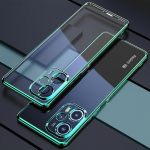 Pocof5 F5pro luksuslik kaitseraua l&auml;bipaistev &uuml;mbris Xiaomi Mi Poco F5 Pro 5g F4 F3 X4 Gt pehme silikoonist l&auml;bipaistev kate Poko F 5 jaoks Poco F5 roheline