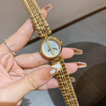 K&auml;ev&otilde;ru V&auml;ike Kuldne Kell Naiste Kell Ketta Kujundus Kaheosutiga Lihtne Naiste Kell Ni&scaron;imood Kvarts Kell