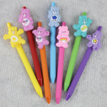 Cute Care Bears Candy Color Black Pen Kids Pen Stationery Random