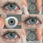 EYESHARE Colored Contact Lenses Light Blue Lenses Green Fashion Contact Lenses Gray Lenses Colored Makeup Brown Lenses 1 Pair