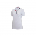 Li Ning Hingav L&uuml;hikeste Varrukatega Polo S&auml;rk Naiste Topid Valge APLQ116-1 XS