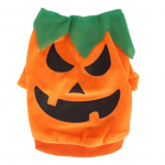 Halloweeni koeras&auml;rk Armsad k&otilde;rvitsa kummitused pehmed elastsed lemmikloomade Cosplay riided v&auml;ikestele keskmistele koertele kassidele Orange XS