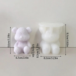 3D P&auml;rlk&uuml;&uuml;lik Silikoonist K&uuml;&uuml;nlavorm DIY P&auml;rlkaru Aroom Epoks&uuml;vaigu Vorm Seebi K&uuml;&uuml;nla Valmistamine DIY K&auml;sit&ouml;&ouml; K&auml;sit&ouml;&ouml; Kodu Dekoratsioon