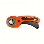 P&ouml;&ouml;rdnuga kanga jaoks, 45 mm ergonoomiline turvalukuga lapiline nuga, kunsti- ja k&auml;sit&ouml;&ouml;&otilde;mblust&ouml;&ouml;riistad &ndash; vildi, naha, kanga ja plasti jaoks