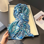 Disainerbr&auml;nd Naiste sall Klassikalise mustriga naiste sallid puuvillased, pehmed &uuml;lisuured hijabid kaelapeav&otilde;ru Tutt Foulard
