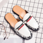 Moodne Luksusbr&auml;nd Suvine Valge Poolsaapad Luksusbr&auml;nd Meeste Kingad Vabaaja Meeste Peokingad Nahast Slip-on Mugavad Sussid 39