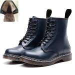 Moodne Ehtne Nahk Disainer Meeste Naiste 35~46 Unisex 2024 Pahkluu Lumisaapad Meestele Kauboi Talvesaapad S&uuml;gis Mood Vabaajajalatsid 38 black