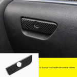 Ford Explorer 2013&ndash;2019 autotarvikute jaoks, s&uuml;sinikkiust siseviimistlus, k&auml;igukasti paneeli navigeerimisv&auml;ljundi keskkonsooli kleebised 5D kollane