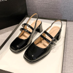 Mood Uus Mood Naine Suvi H&otilde;bedane V&auml;rv Avatud Varba Sandaal Kleidisussid Naiste K&otilde;rged Kontsad Sandalias Pehme Tald Pumbad Daami Kinga Zapatos 39 must