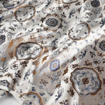 100 cm žakaarkoe seinavaip satiin kangas siid Helu Tongchun sileda tekstuuriga ripatslaulu d&uuml;nastia brokaat Cheongsam Hanfu 1 Metre