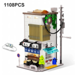 Jaapani aurutatud kuklimaja arhitektuur Ehitusplokid S&otilde;brad Pood Figuurid Tellised M&auml;nguasjad Kirsi&otilde;is Lastele Kingitused