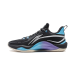 Li Ning Flash Ghost Kangast S&uuml;nteetilisest Nahast Libisemisvastased Kulumiskindlad Toetavad Tagasil&ouml;&ouml;giga Madalad Korvpallijalatsid Unisex toss Must Sinine ABPU001-4 43