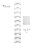 Seinale kinnitatav m&uuml;tsihoidja Pesapallim&uuml;tside korraldaja Ruumis&auml;&auml;stlik, suure mahutavusega Lihtne paigaldamine M&uuml;tsi hoidja must