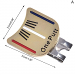 One Putt Design Golf Ball Mark Plus Magnetic Golf Hat Clip Golf Marker Drop Ship