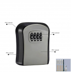 Paroolilukukast vargusvastane Kodu Cat Eye Hoiuhaldus Dekoratsioon Parool Turvaline Vastupidav seinale kinnitatav parooliv&otilde;tmekast