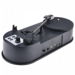 Mini vin&uuml;&uuml;lplaadim&auml;ngija, plaadim&auml;ngija USB MP3 teisendusega, kahe kiirusega 33/45 p/min