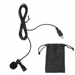 Mini USB stereo v&auml;lismikrofon Professionaalne mikrofon klambriga GoPro Hero 3 / 3+ / 4 jaoks