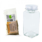 Flacon &agrave; &eacute;pices poudreur + poivre blanc moulu 35 g