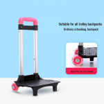 Kokkupandav laste seljakott 3- v&otilde;i 6-rattalise vilkuva trepiriiuliga